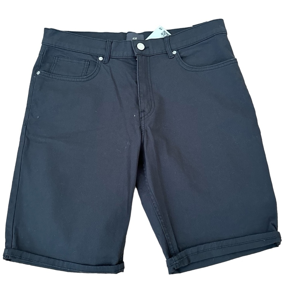 H&M Women’s Bermuda Denim H&M Women’s Bermuda Denim Shorts Gray Size 32 NWT